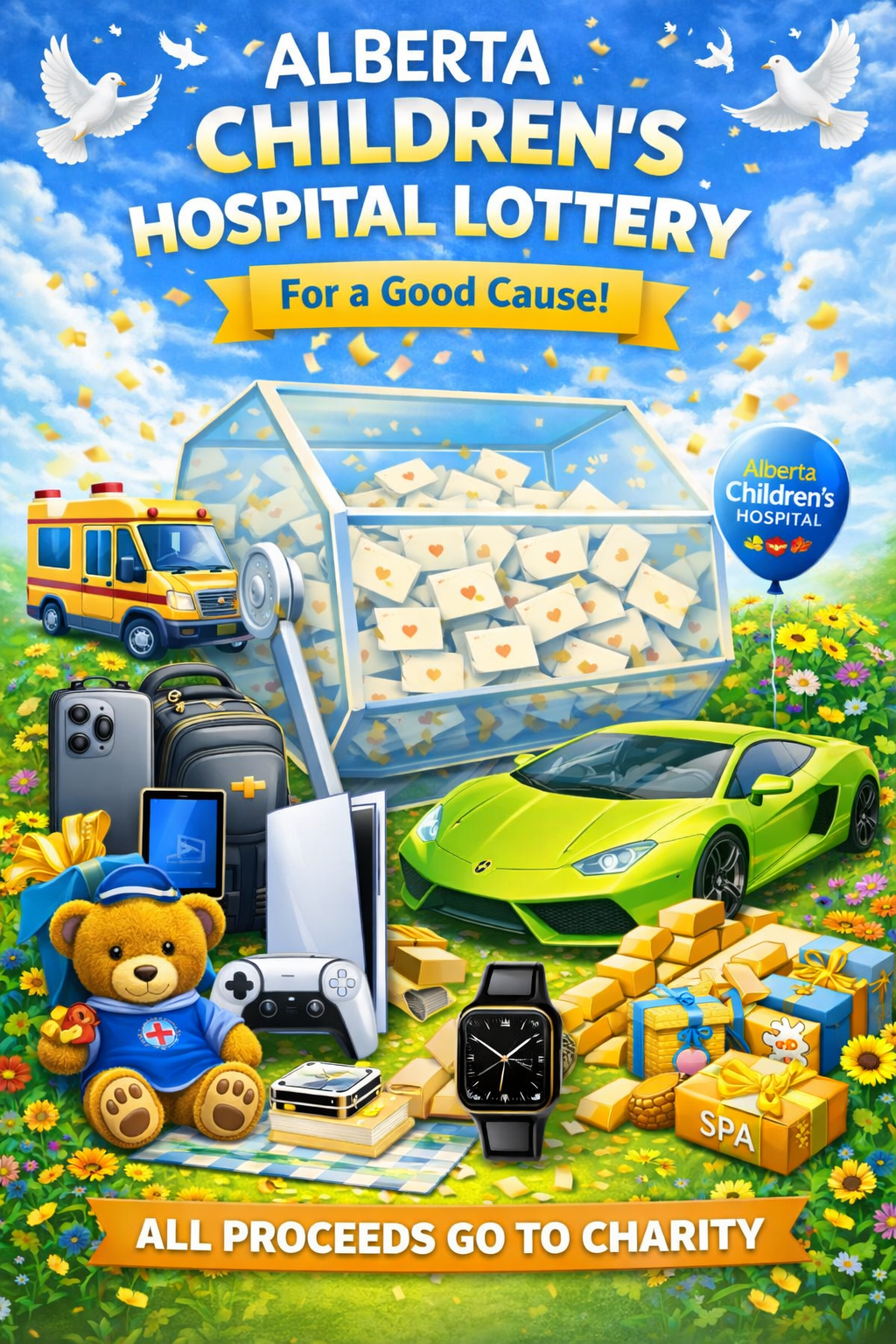 50/50 Charity Raffles